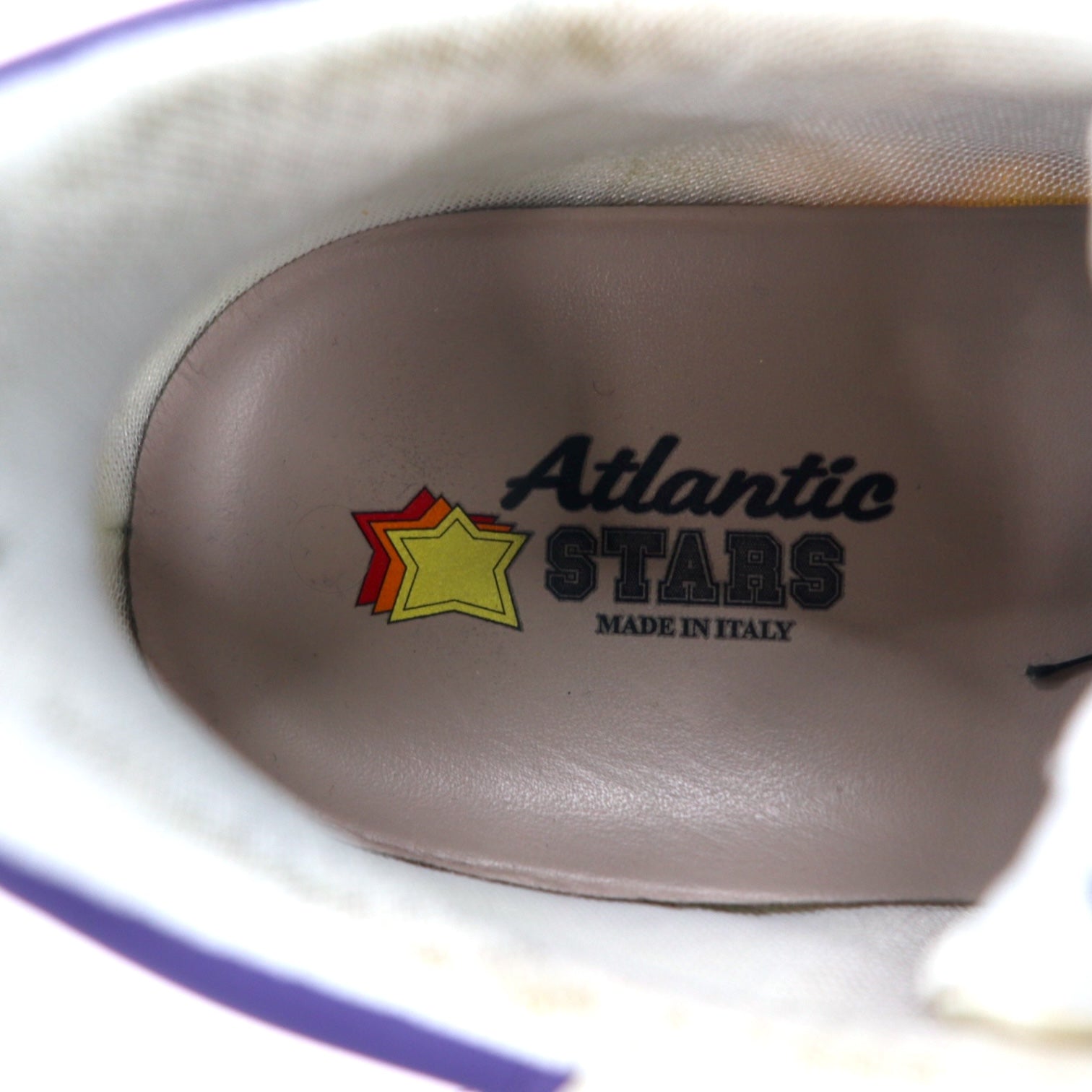 Atlantic STARS Sneakers 43 (27-27.5cm) Giallo Scamosciato Suola Vibram ARGO LOS ANGELES 86 Made in Italy