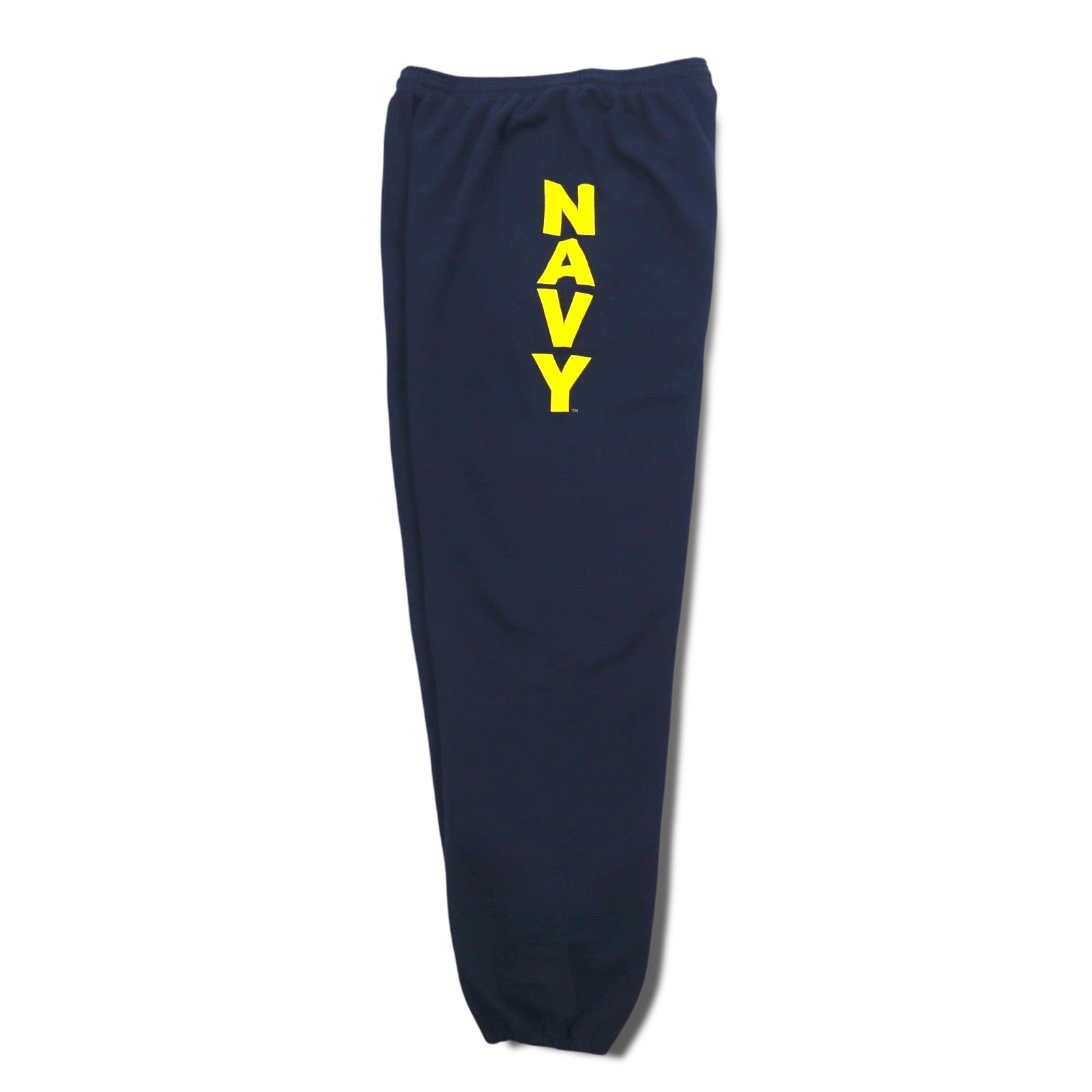 US NAVY Pantaloni della tuta militari statunitensi L Blu marino cotone militare SOFFE