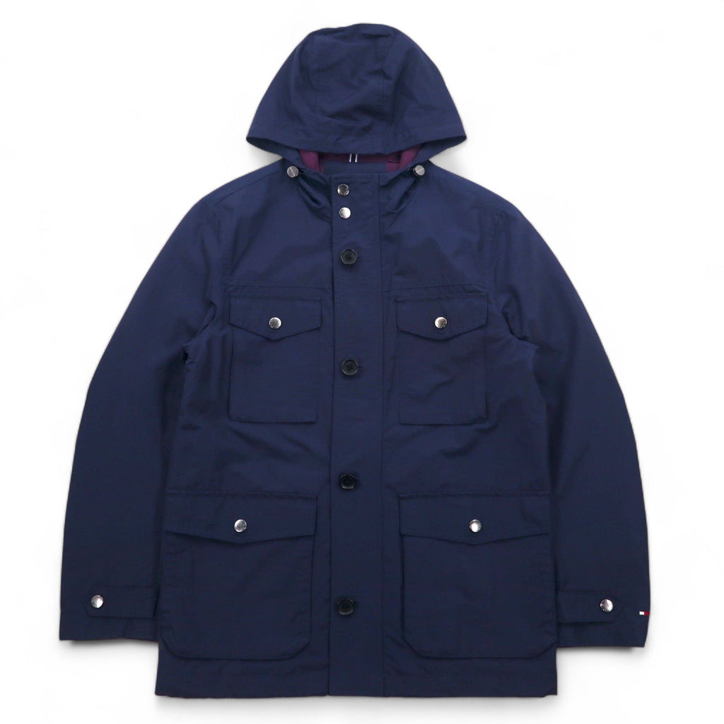 TOMMY HILFIGER 60/40 Cross Field Parka Mountain Parka S Navy Cotone Nylon Coulisse