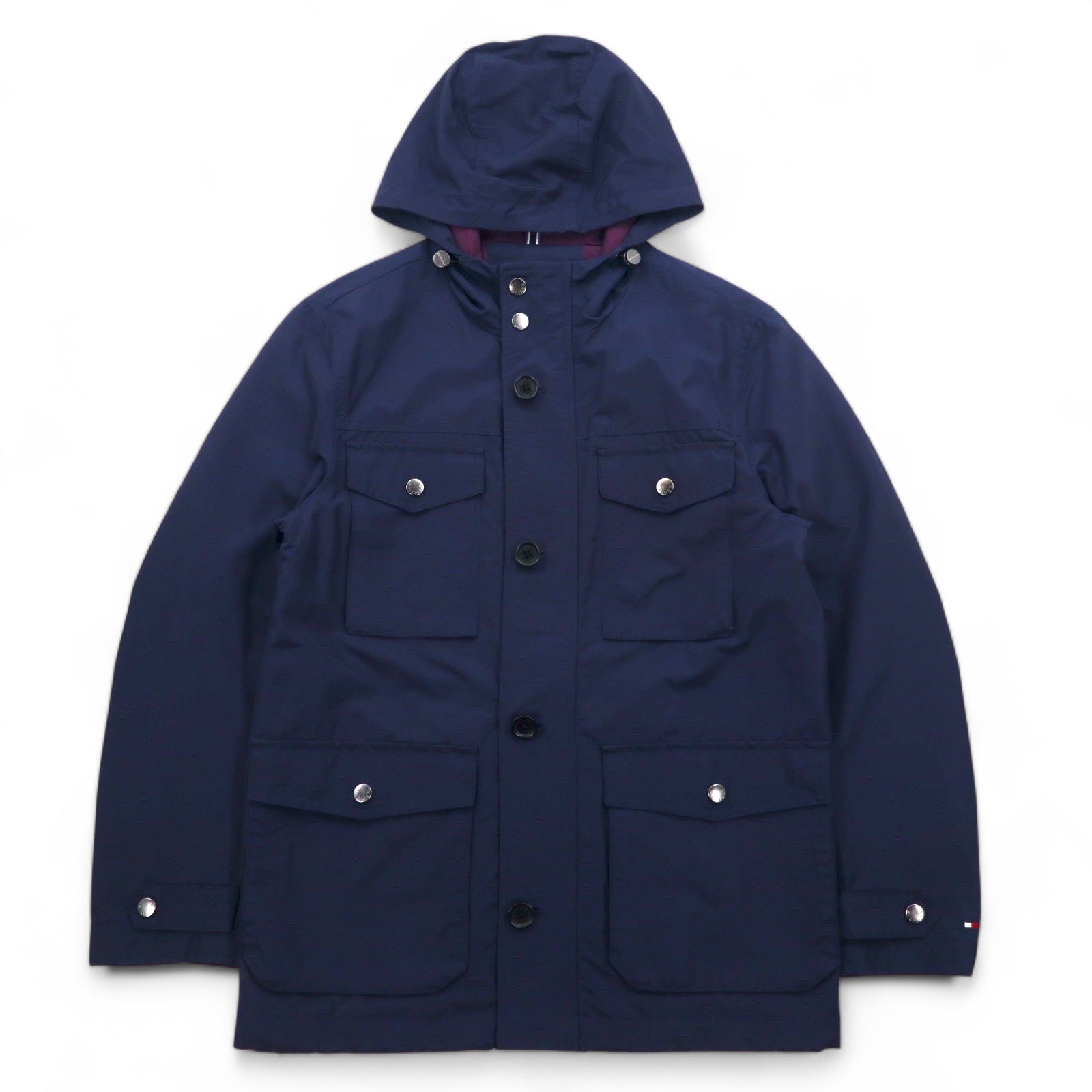 TOMMY HILFIGER 60/40 Cross Field Parka Mountain Parka S Navy Cotone Nylon Coulisse