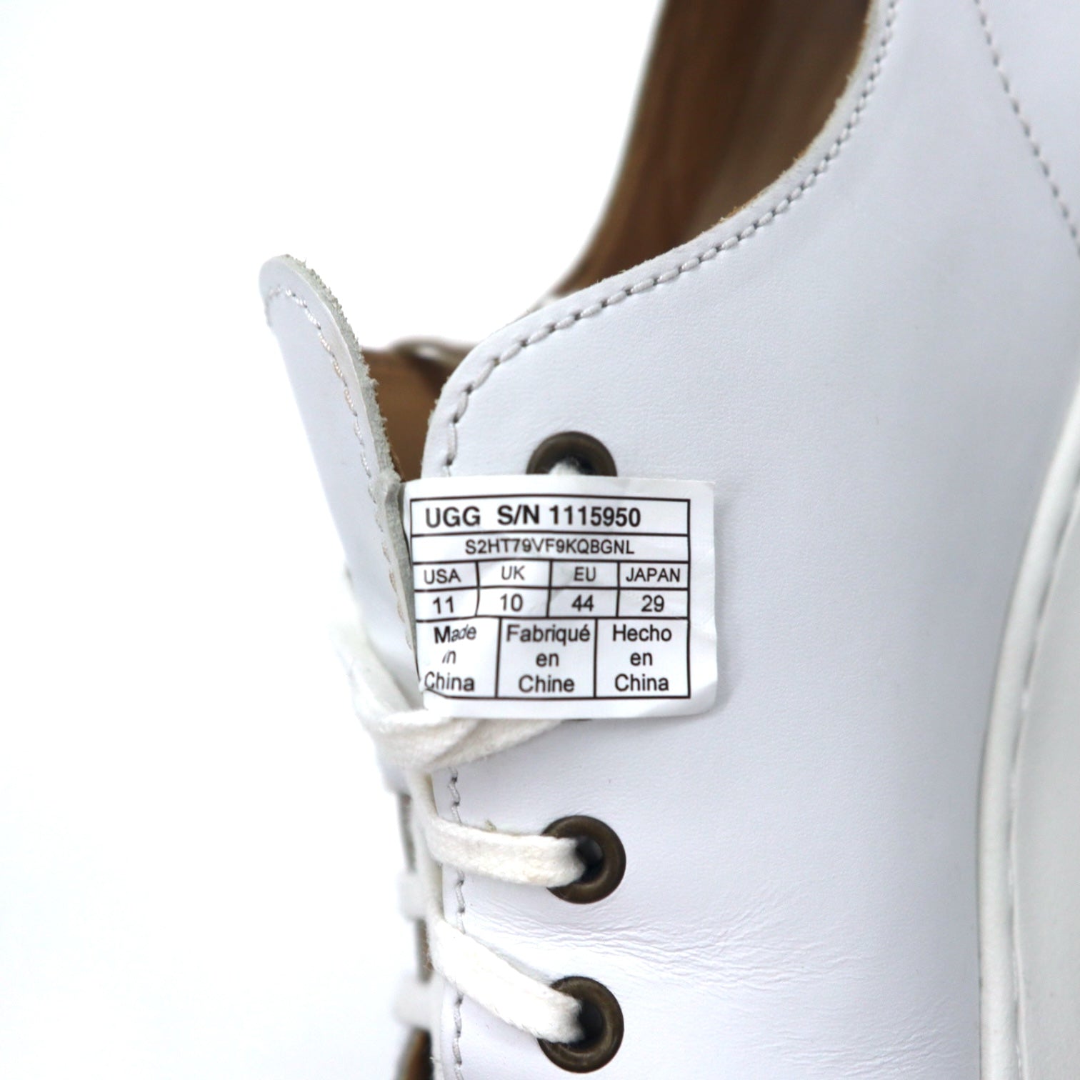 UGG Pismo Sneaker Low 29cm bianco pelle Pismo Sneaker Low 1115950