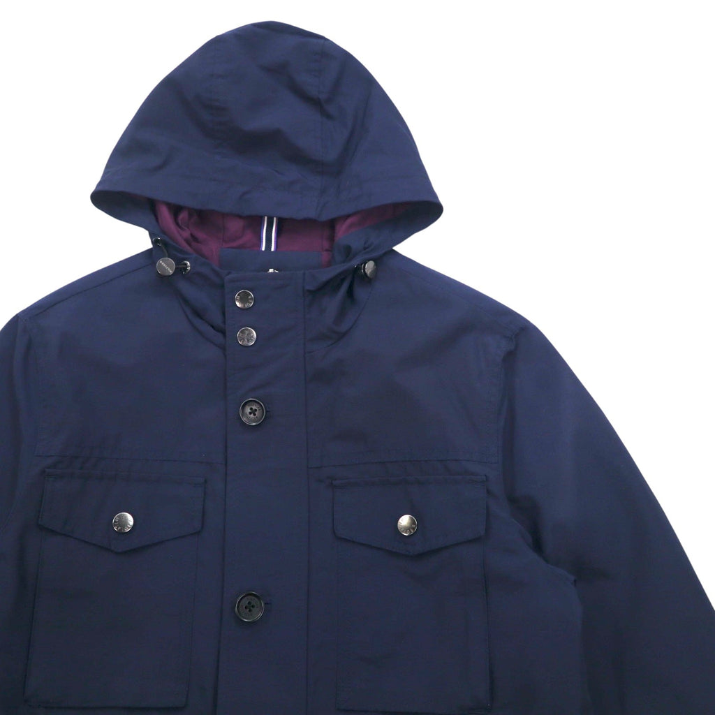 TOMMY HILFIGER 60/40 Cross Field Parka Mountain Parka S Navy Cotone Nylon Coulisse