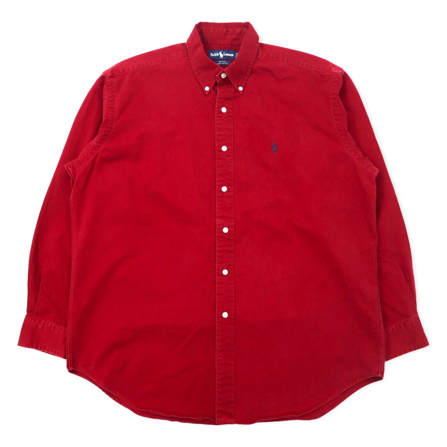 Camicia abbottonata Ralph Lauren L rossa cotone BLAKE ricamo piccolo pony