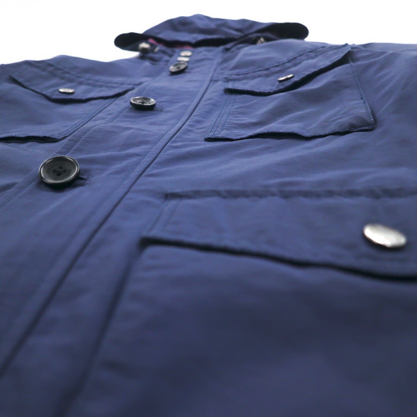 TOMMY HILFIGER 60/40 Cross Field Parka Mountain Parka S Navy Cotone Nylon Coulisse