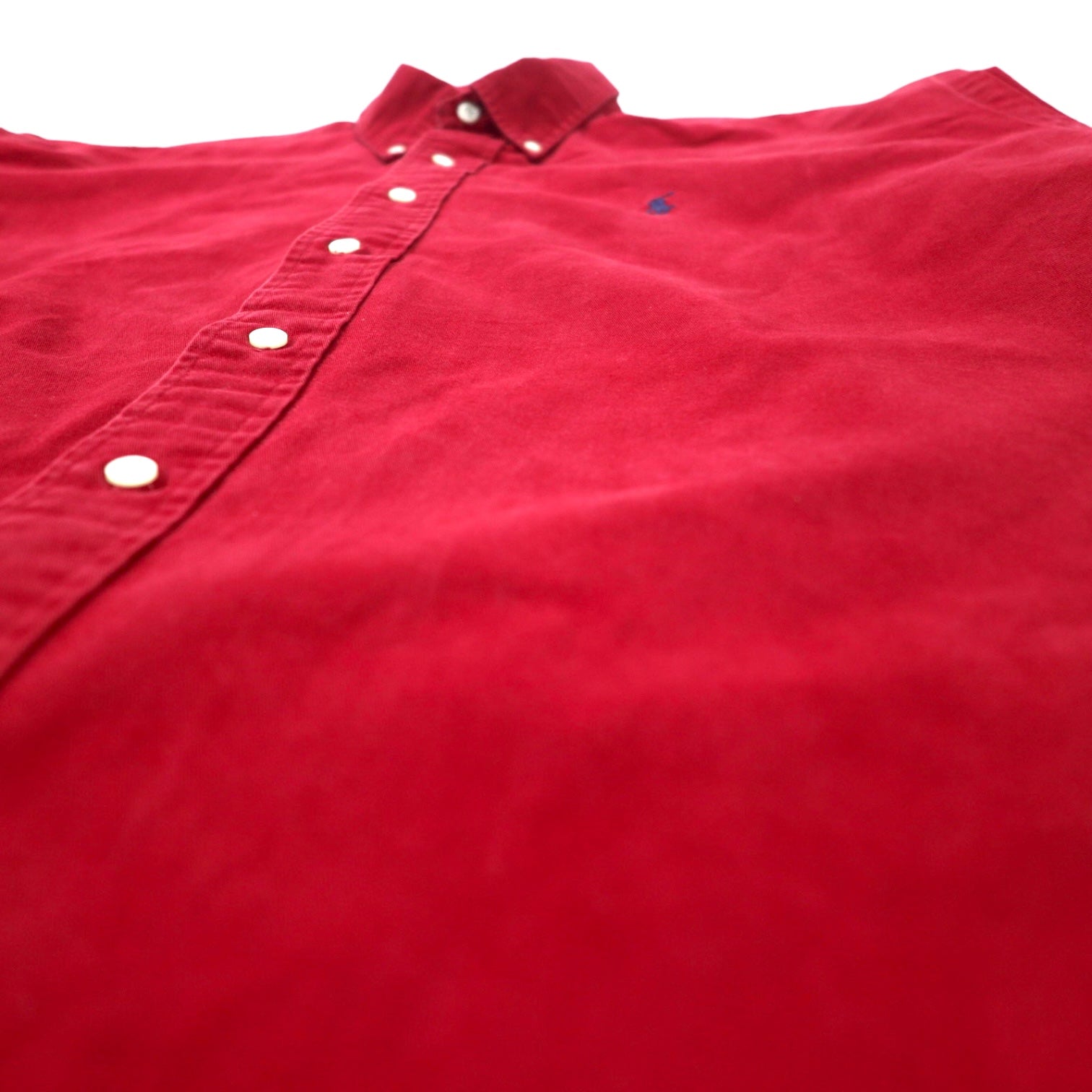 Camicia abbottonata Ralph Lauren L rossa cotone BLAKE ricamo piccolo pony