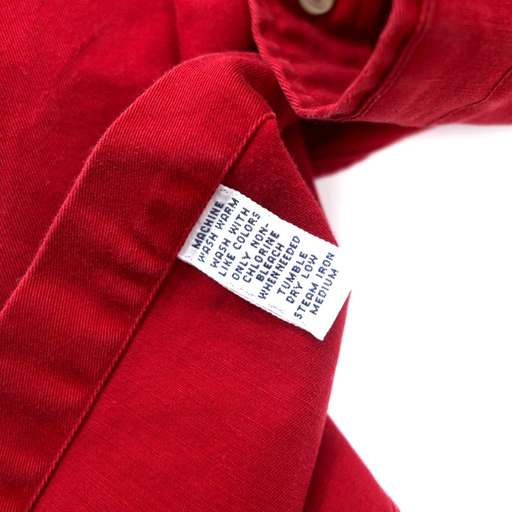 Camicia abbottonata Ralph Lauren L rossa cotone BLAKE ricamo piccolo pony