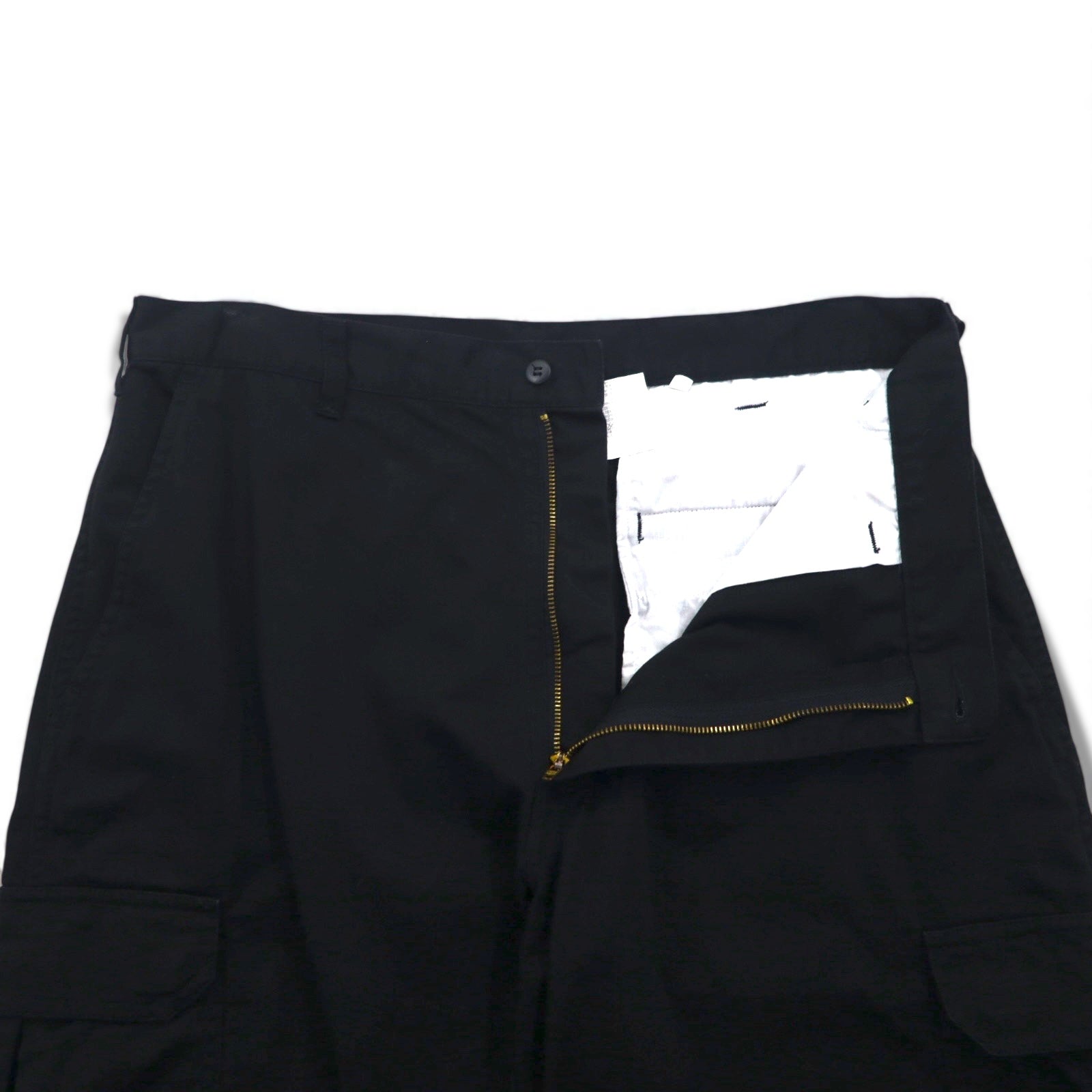 Dickies ショート カーゴパンツ ハーフパンツ L ブラック コットン