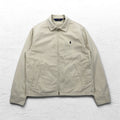 POLO RALPH LAUREN Giacca Harrington Swingtop M Beige con Ricamo Piccolo Pony