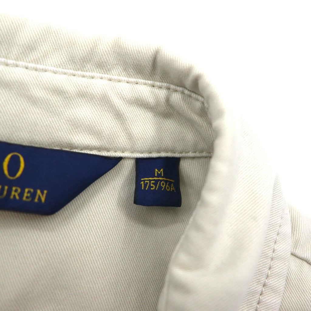 POLO RALPH LAUREN Giacca Harrington Swingtop M Beige con Ricamo Piccolo Pony
