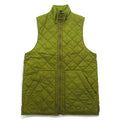 Barbour イングランド製 キルティングベスト S カーキ FLYWEIGHT WAISTCOAT D910