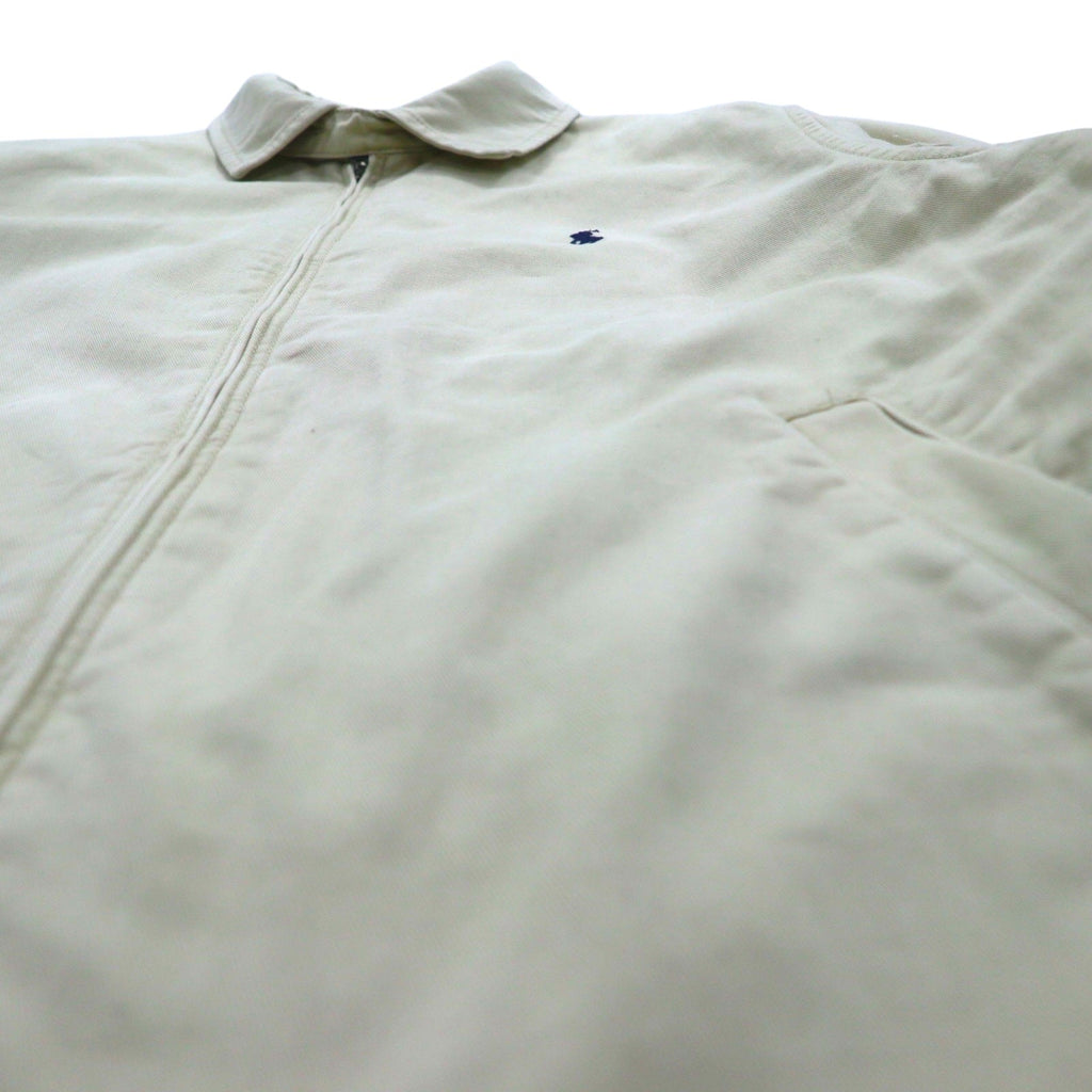 POLO RALPH LAUREN Giacca Harrington Swingtop M Beige con Ricamo Piccolo Pony