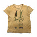 MASH T-shirt in cotone e canapa M Beige still I prey