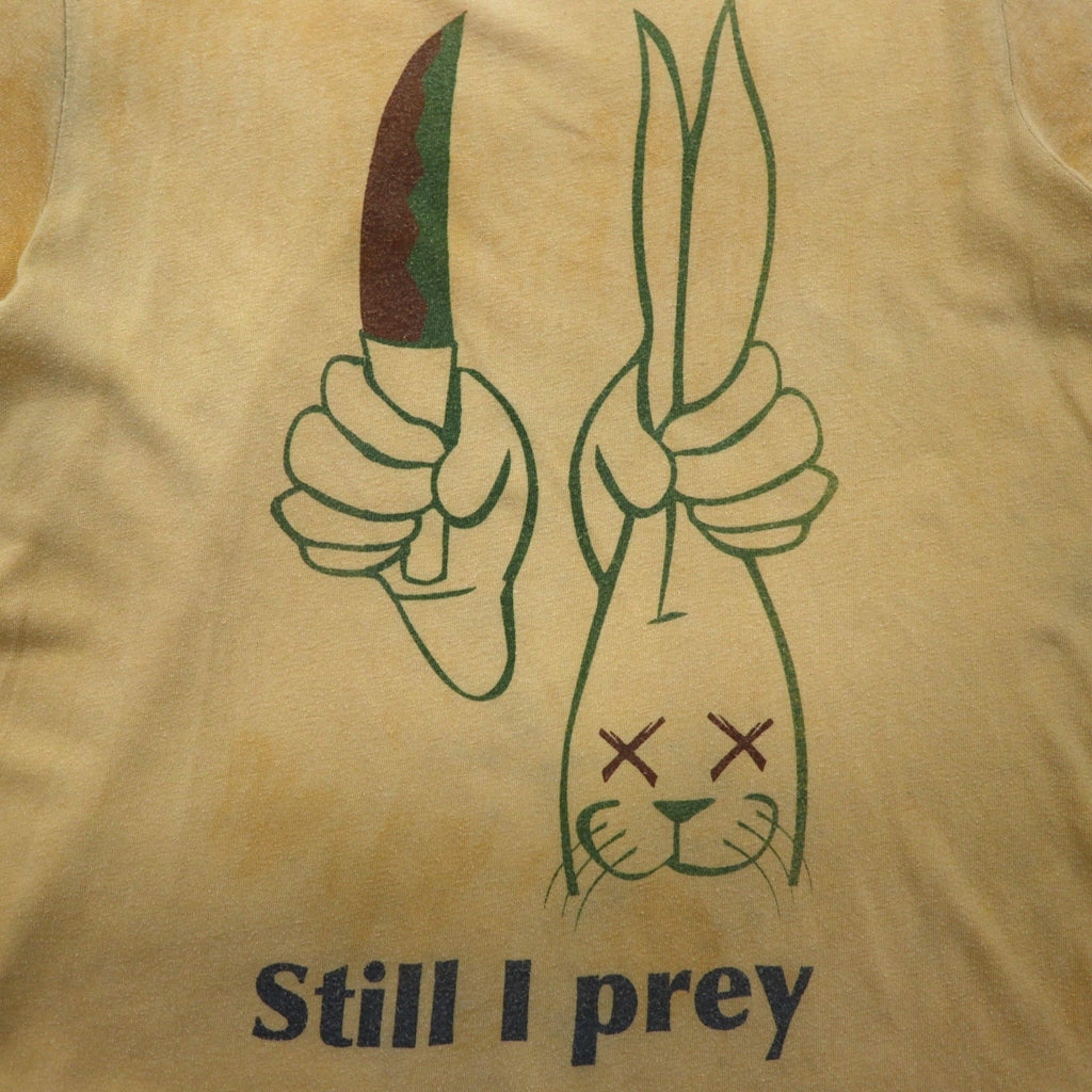 MASH T-shirt in cotone e canapa M Beige still I prey