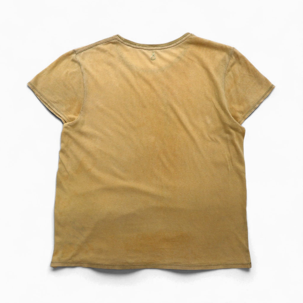 MASH T-shirt in cotone e canapa M Beige still I prey