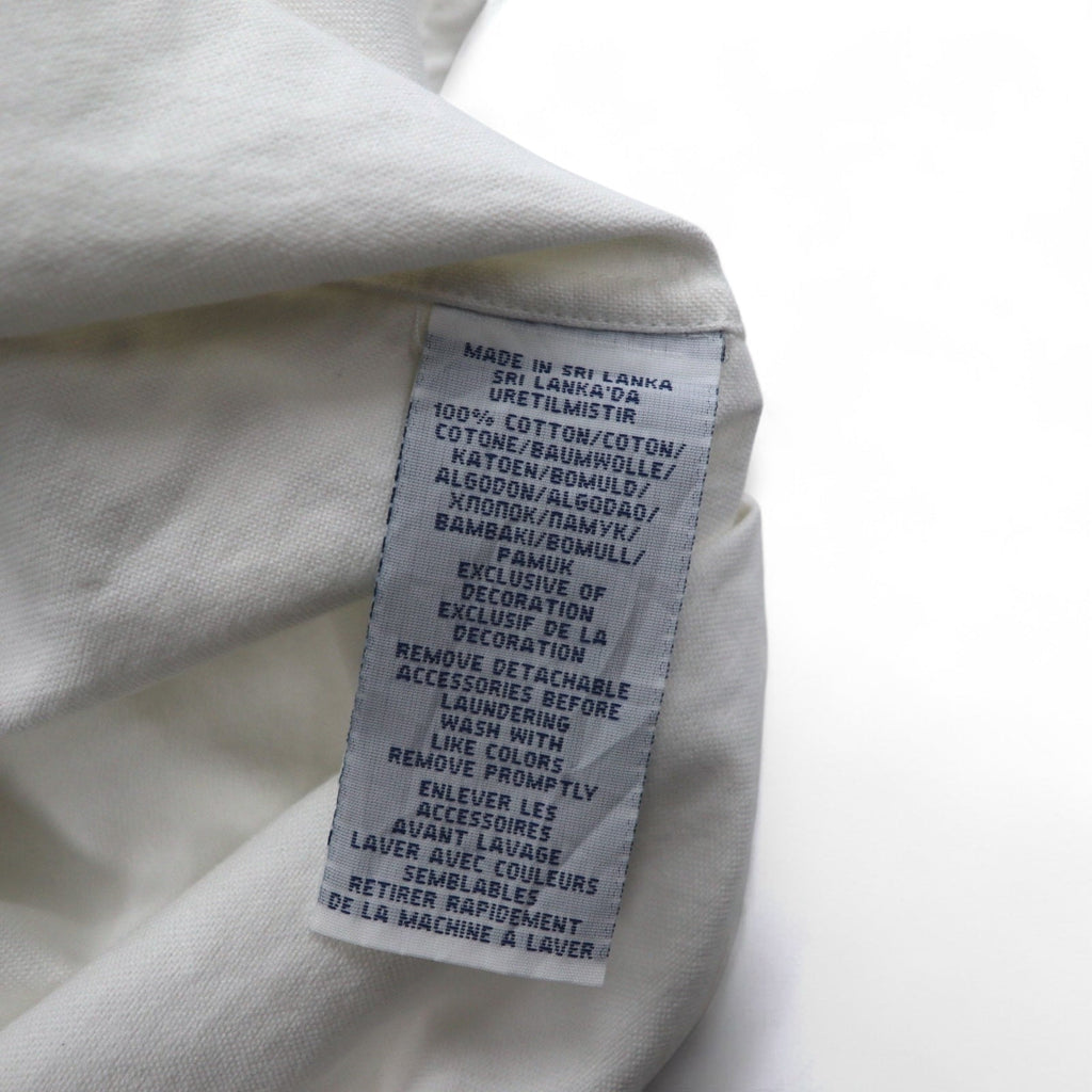 POLO RALPH LAUREN Camicia Oxford Classica M Bianco Cotone Ricamo Taschino sul petto