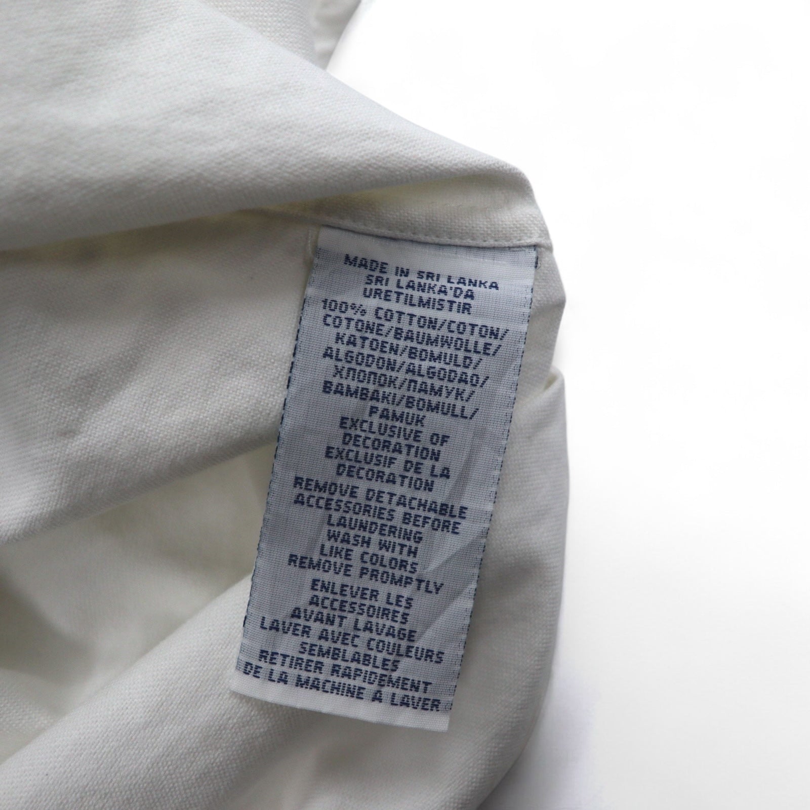 POLO RALPH LAUREN Camicia Oxford Classica M Bianco Cotone Ricamo Taschino sul petto