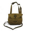 Borsa per maschera antigas US ARMY WW2 M6, borsa a tracolla, tela, stencil, militare YMCL KY, mai usata