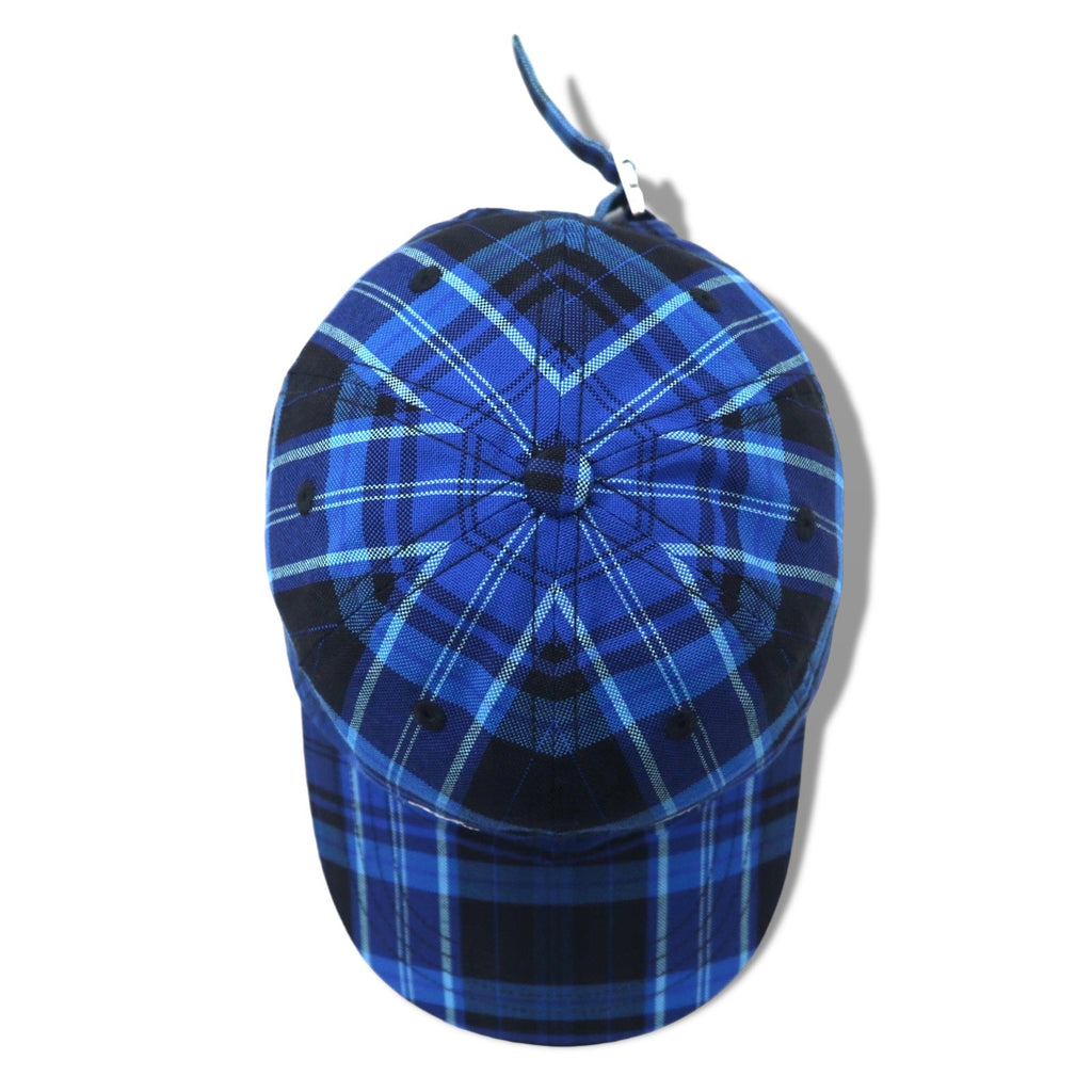 beautiful people BP Logo Cappellino Taglia unica Blu Quadri Poliestere Cotone 1145511945 Made in Japan
