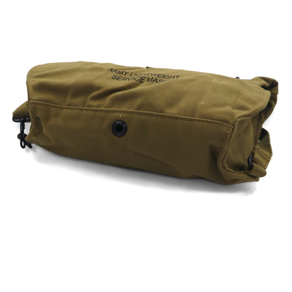 Borsa per maschera antigas US ARMY WW2 M6, borsa a tracolla, tela, stencil, militare YMCL KY, mai usata