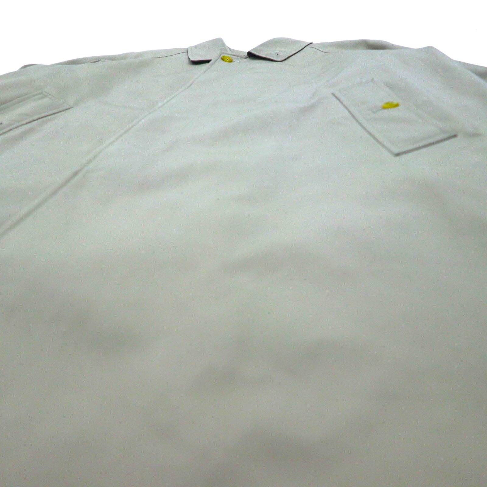 Burberrys anni '80 Bal Collar Coat M Beige Fodera Nova Check Removibile