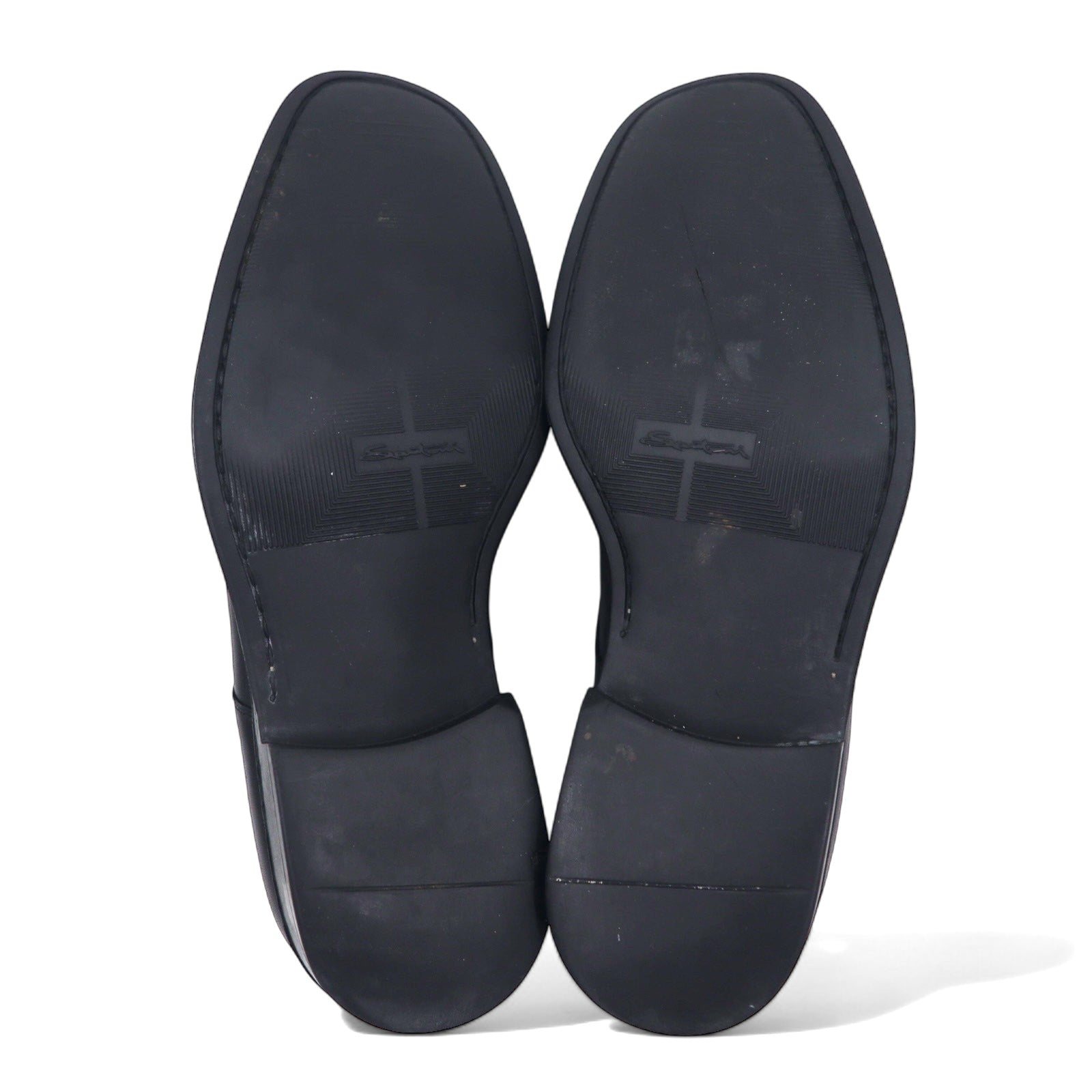 NUVOLA BY Santoni Mocassino a U da sera 27 cm Pelle nera 64124601