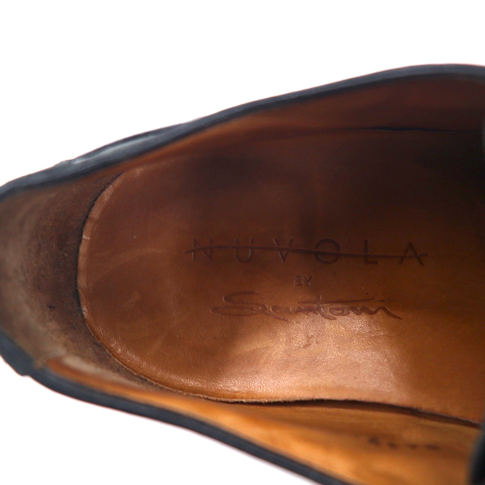 NUVOLA BY Santoni Mocassino a U da sera 27 cm Pelle nera 64124601