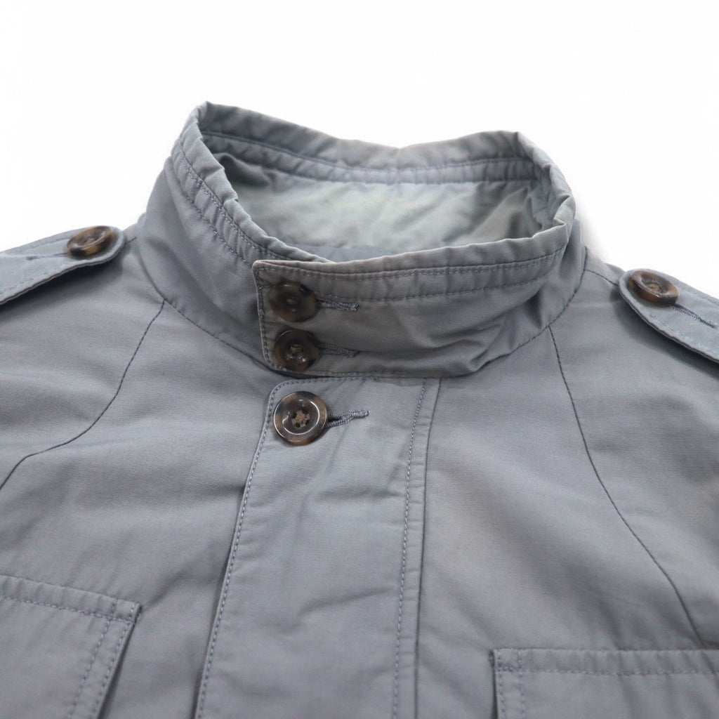 POLO RALPH LAUREN M-65 フィールドジャケット ミリタリージャケット L グレー ロゴワッペン