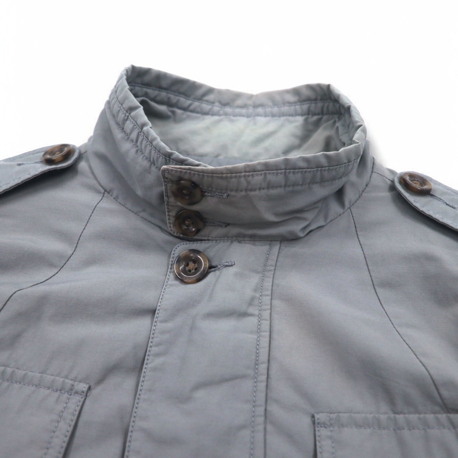 POLO RALPH LAUREN Giacca da campo M-65 Giacca militare L Grigio Toppa con logo