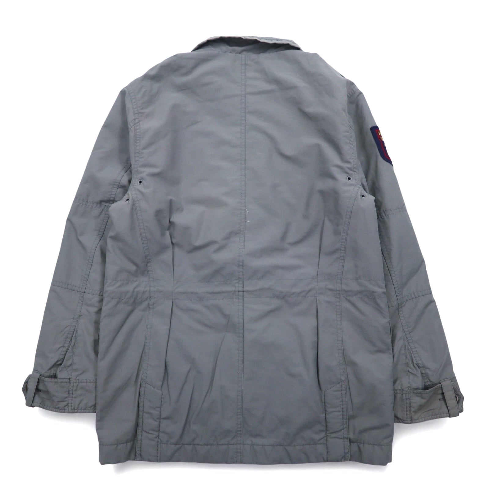POLO RALPH LAUREN Giacca da campo M-65 Giacca militare L Grigio Toppa con logo