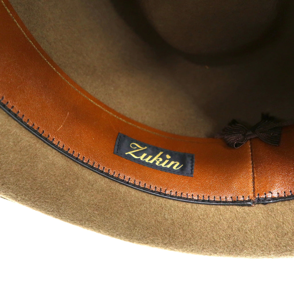 STETSON Fedora ONE cachi lana Zukin Made in Japan