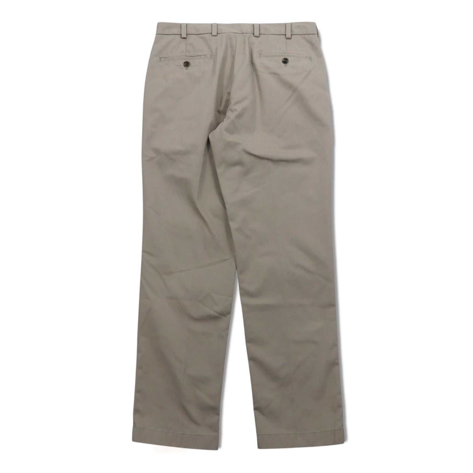 Brooks Brothers Pantaloni Chino L Beige Cotone ADVANTAGE CHINO CLARK