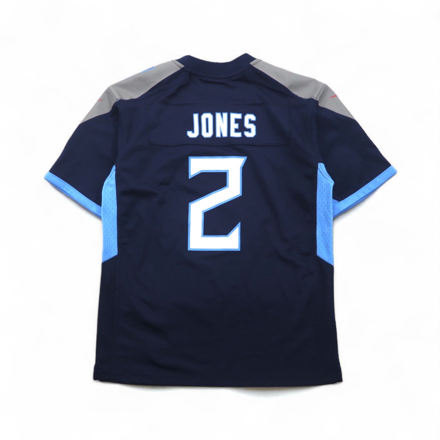 NIKE ゲームシャツ L ネイビー ポリエステル NFL TITANS ナンバリング ON FIELD