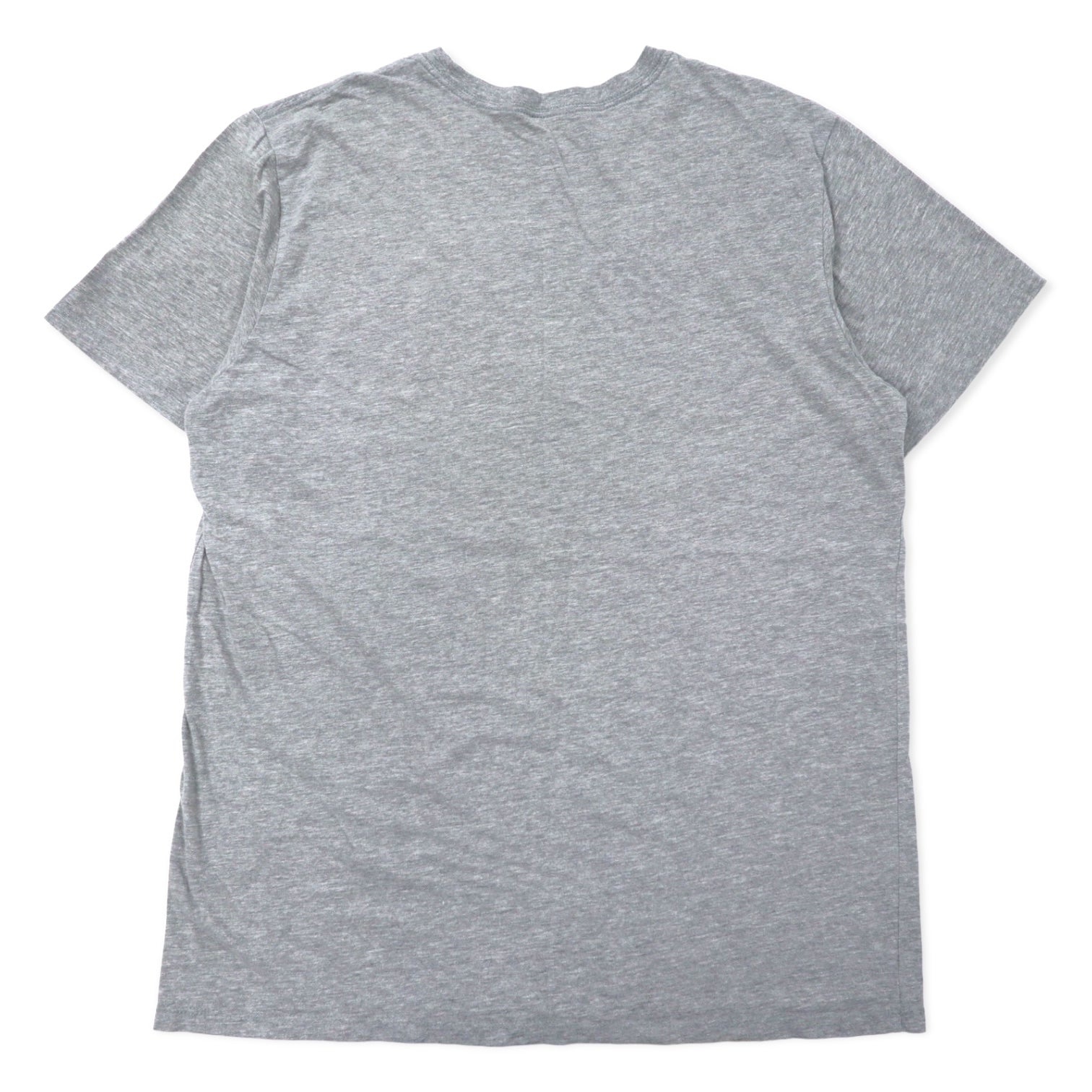 T-shirt THE NORTH FACE con stampa logo XL grigia in cotone, taglia USA, prodotta a El Salvador