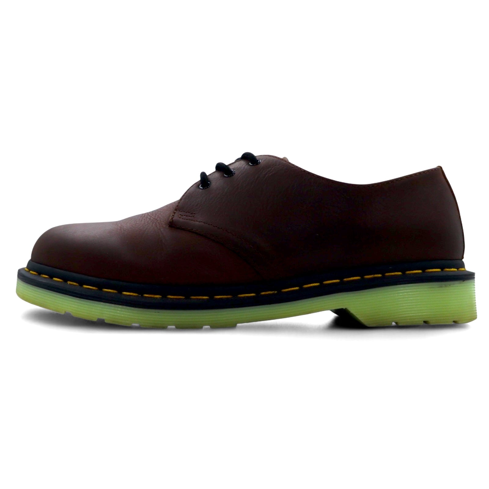 Dr. Martens 3-eye scarpe eleganti 27cm marrone pelle punta liscia 27161
