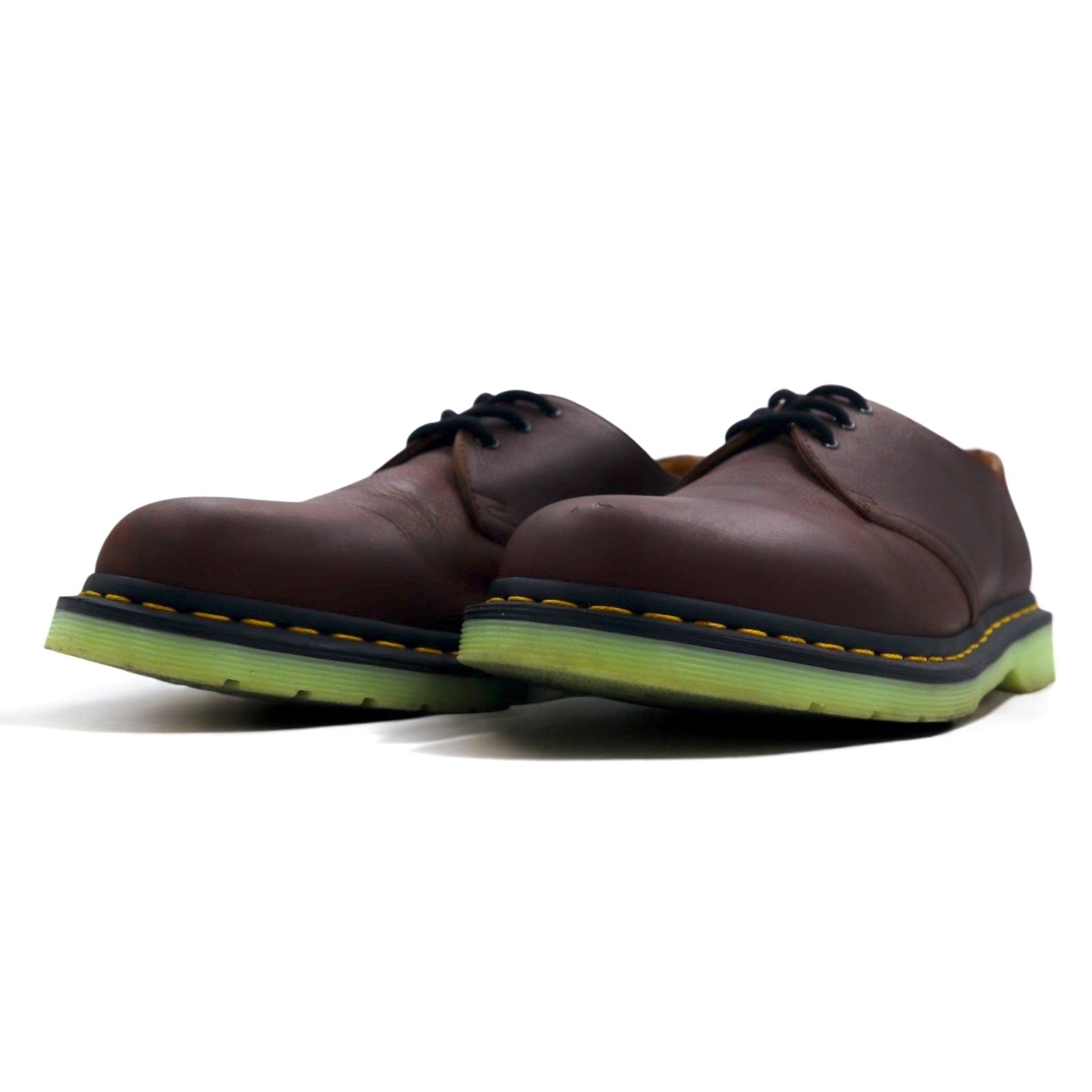 Dr. Martens 3-eye scarpe eleganti 27cm marrone pelle punta liscia 27161