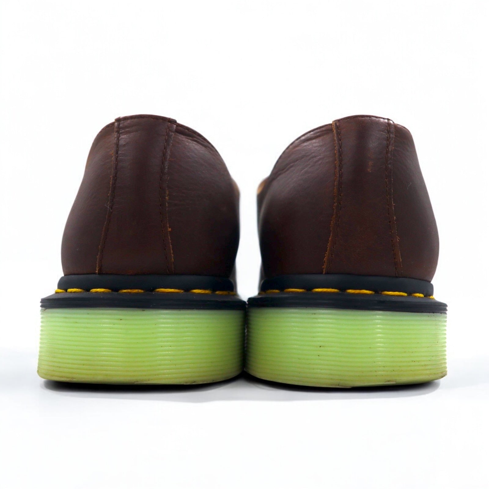 Dr. Martens 3-eye scarpe eleganti 27cm marrone pelle punta liscia 27161