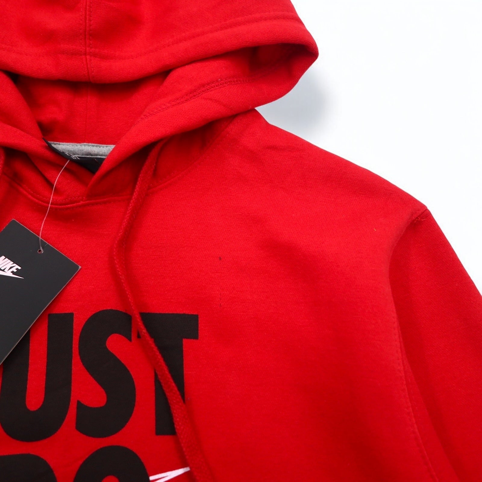 NIKE プルオーバーパーカー S レッド  Just Do It Hoodie 928717-657 パキスタン製 未使用品