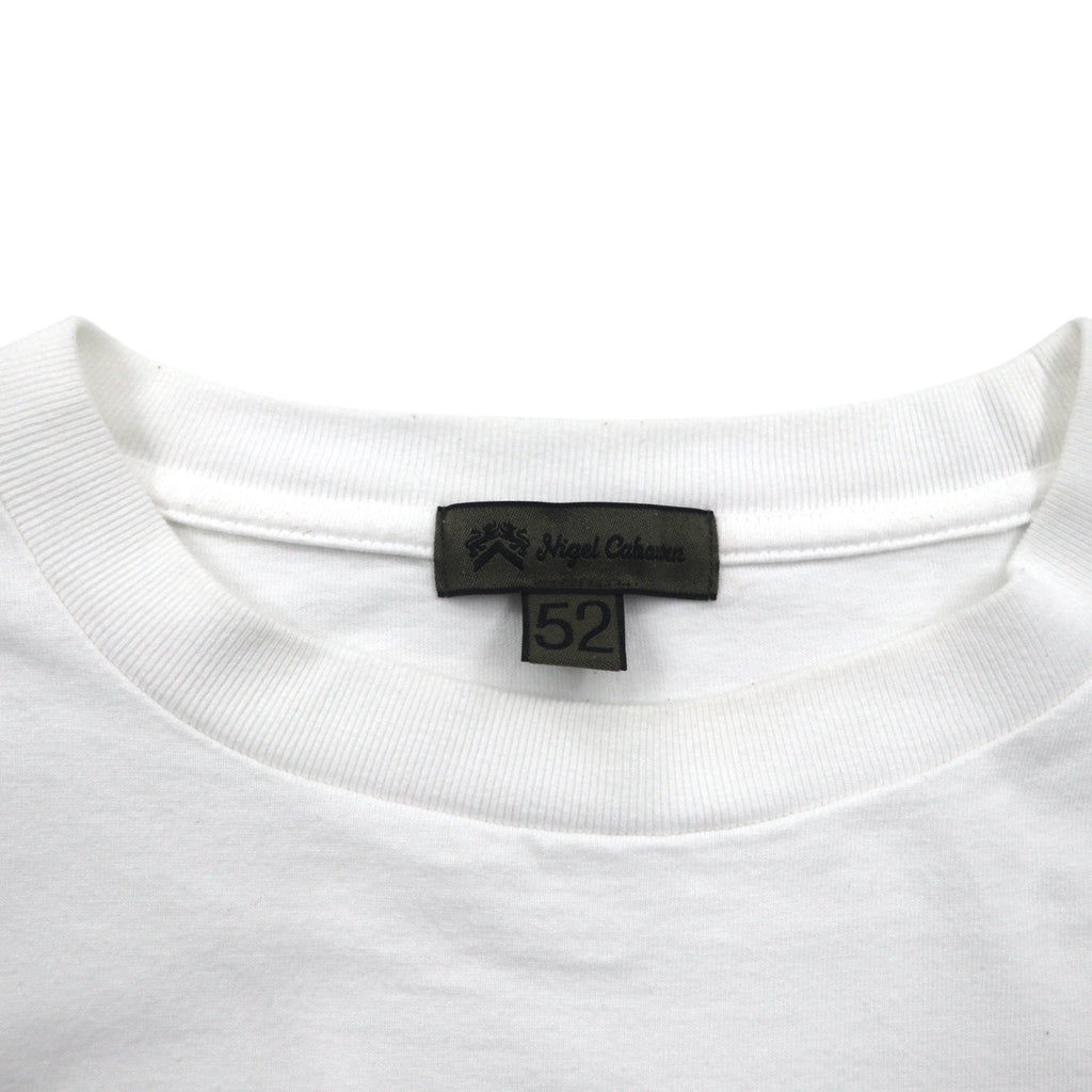 Nigel Cabourn 7.8oz ポケット Tシャツ XL ホワイト コットン