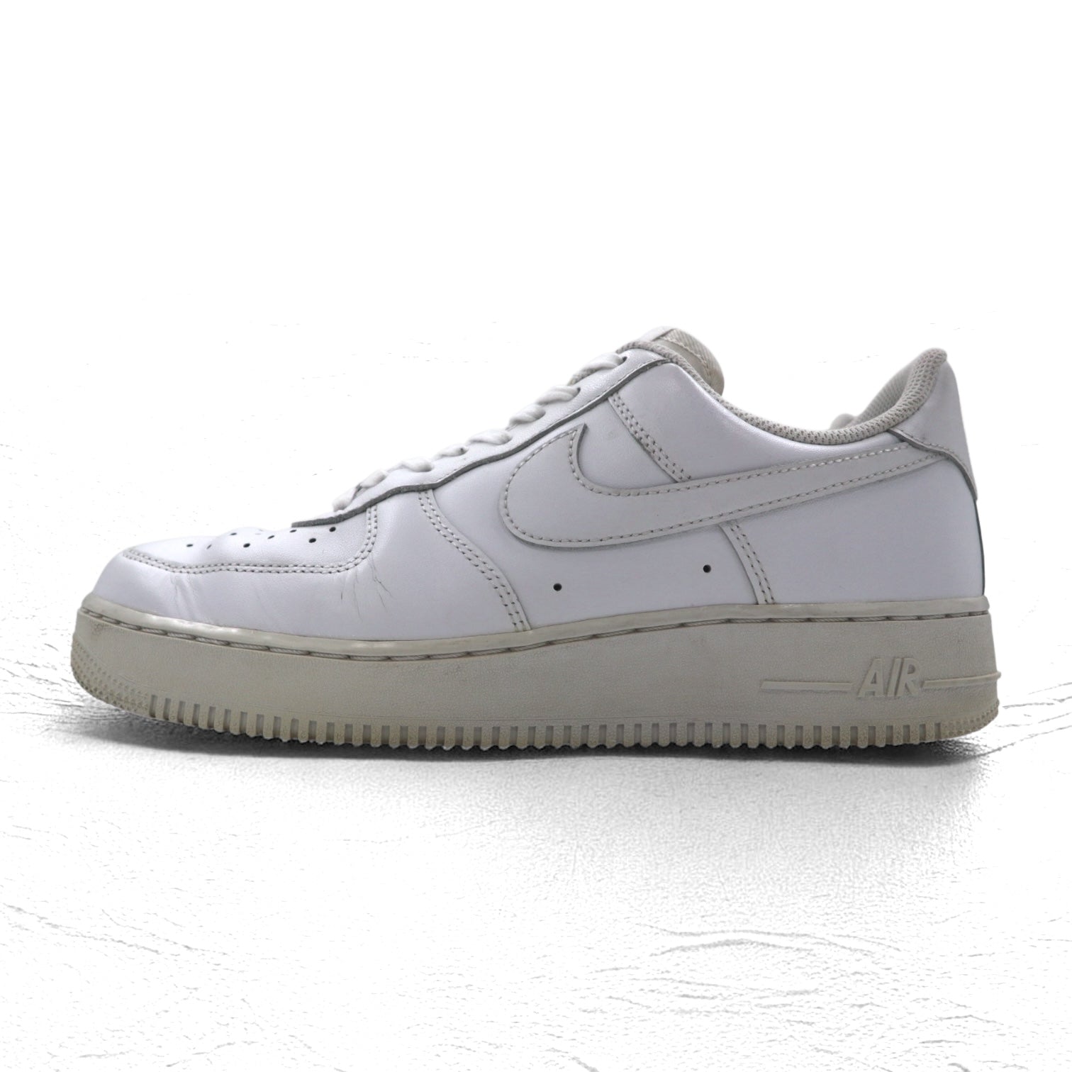 NIKE Air Force 1 '07 Sneaker 27cm Bianco Pelle 315122-111
