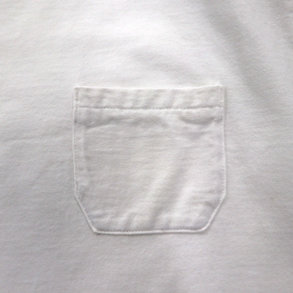 Nigel Cabourn 7.8oz ポケット Tシャツ XL ホワイト コットン