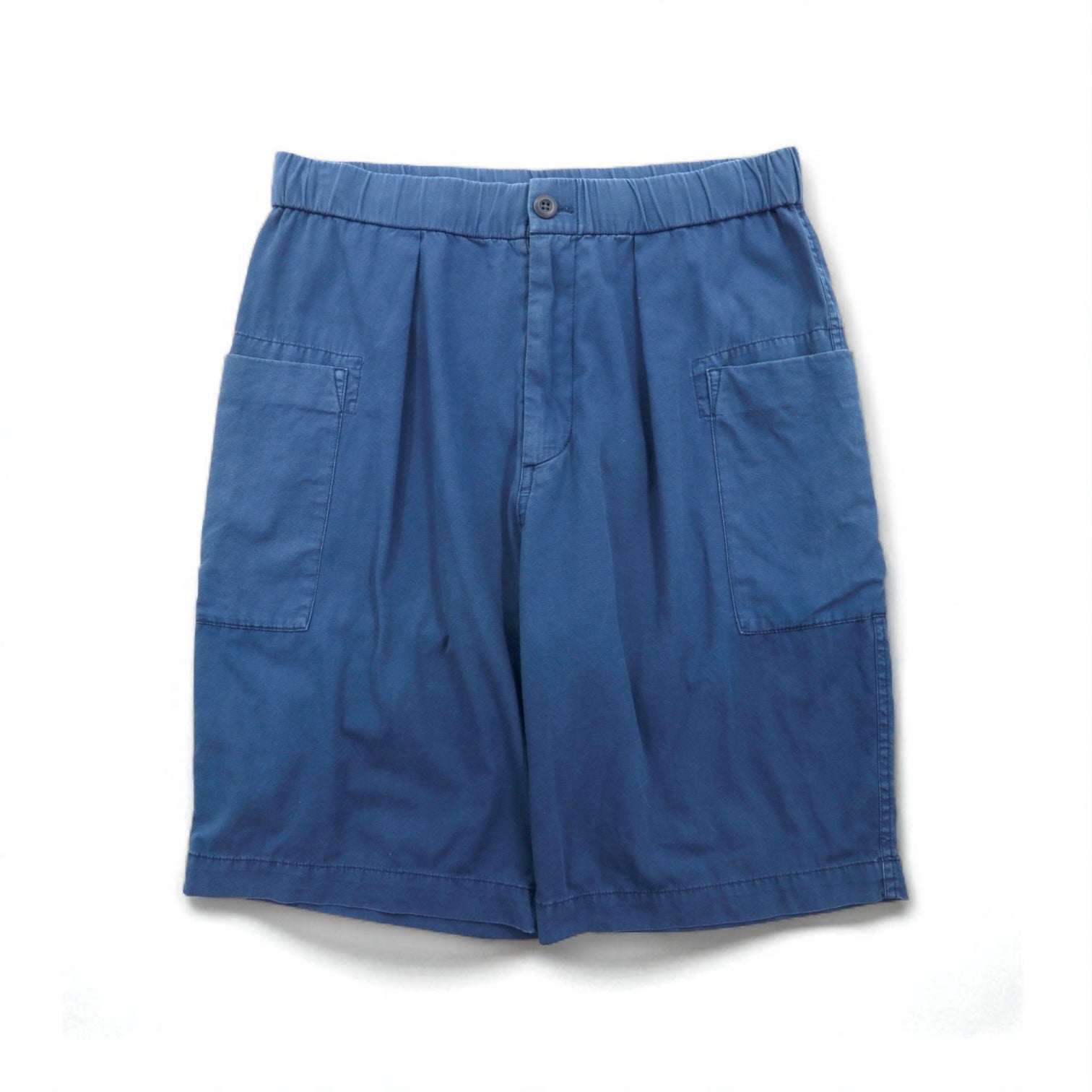 snow peak Pantaloncini tinti naturali NATURAL DYED RECYCLED COTTON SHORTS pantaloncini M Navy Cotone riciclato PA-23SU105