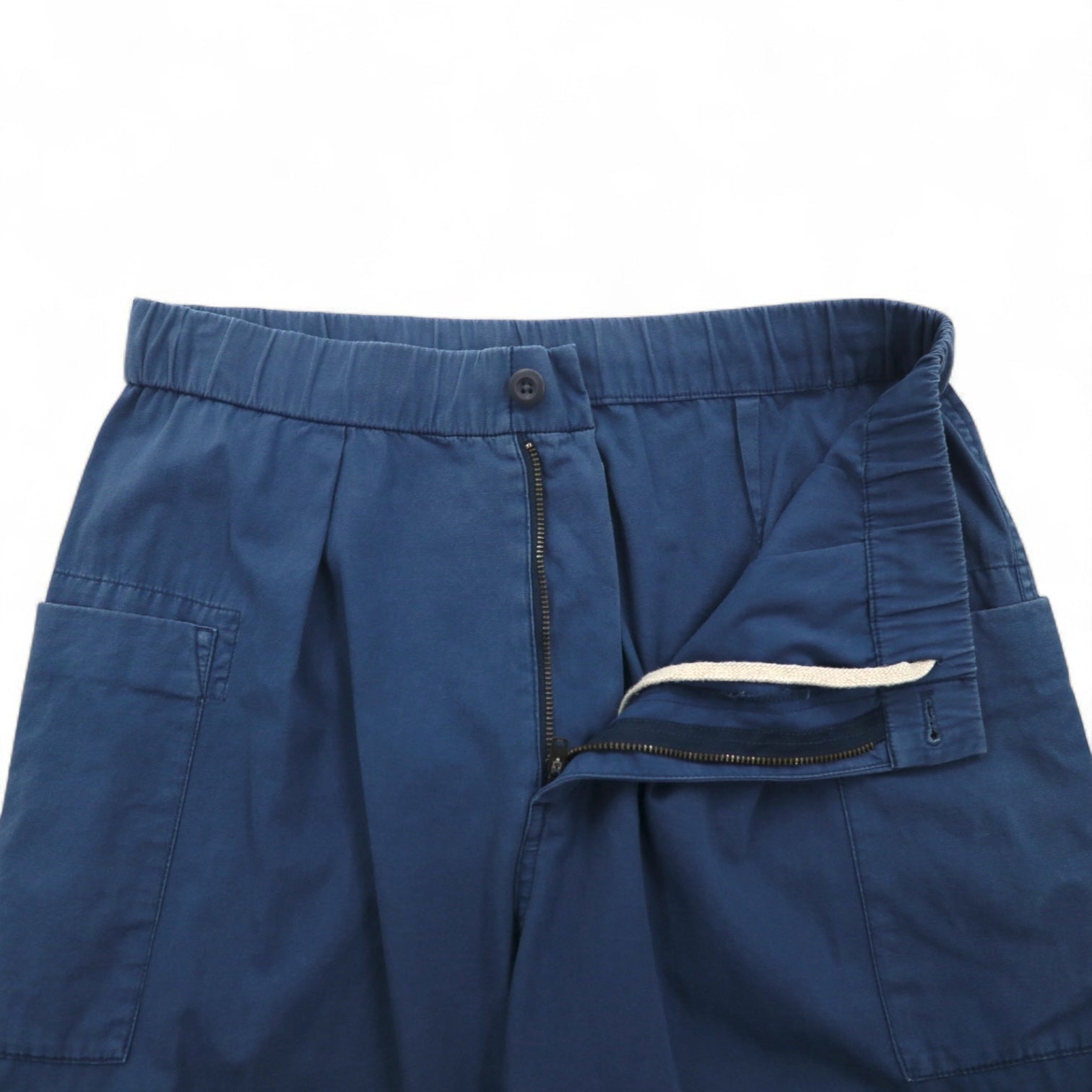 snow peak Pantaloncini tinti naturali NATURAL DYED RECYCLED COTTON SHORTS pantaloncini M Navy Cotone riciclato PA-23SU105