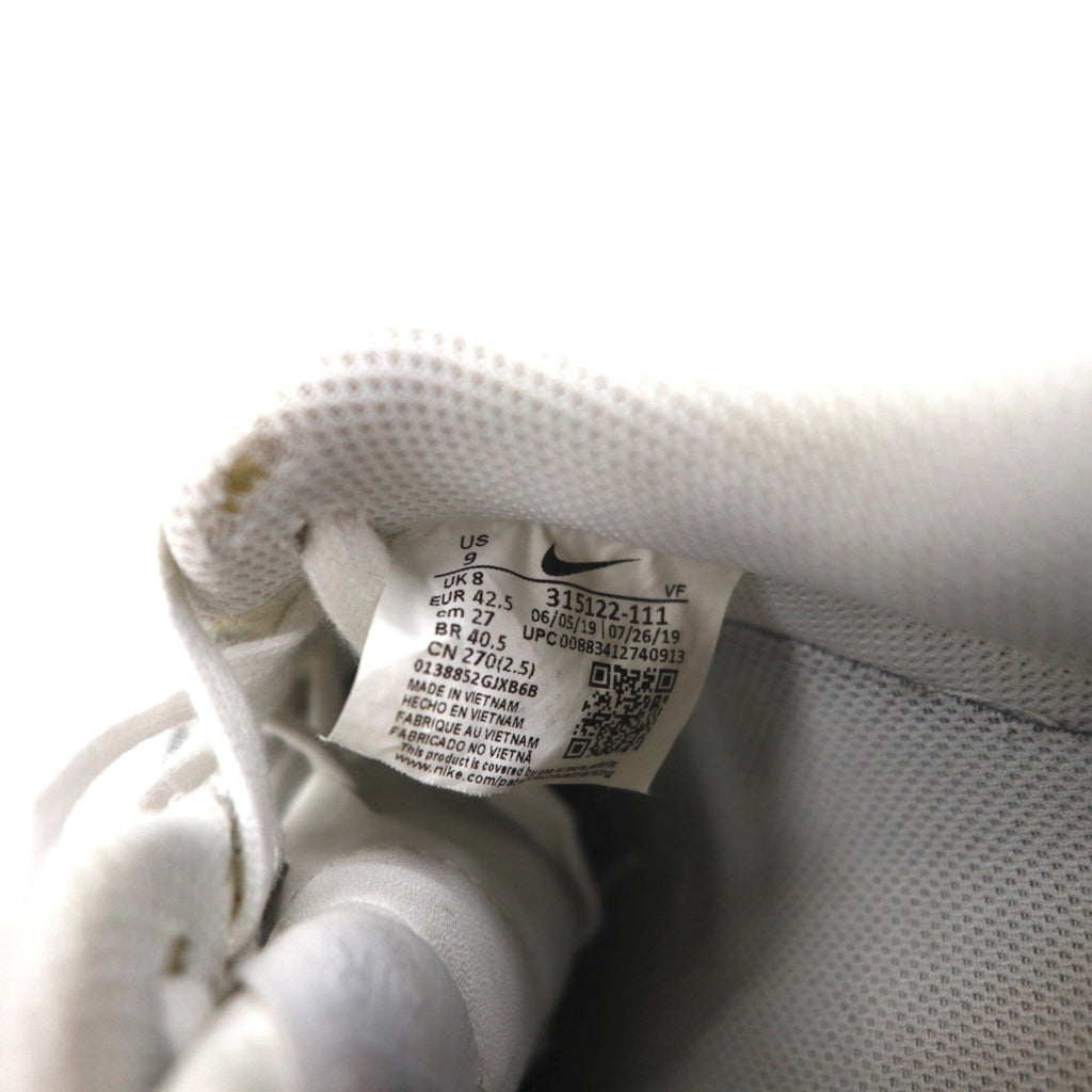 NIKE Air Force 1 '07 Sneaker 27cm Bianco Pelle 315122-111