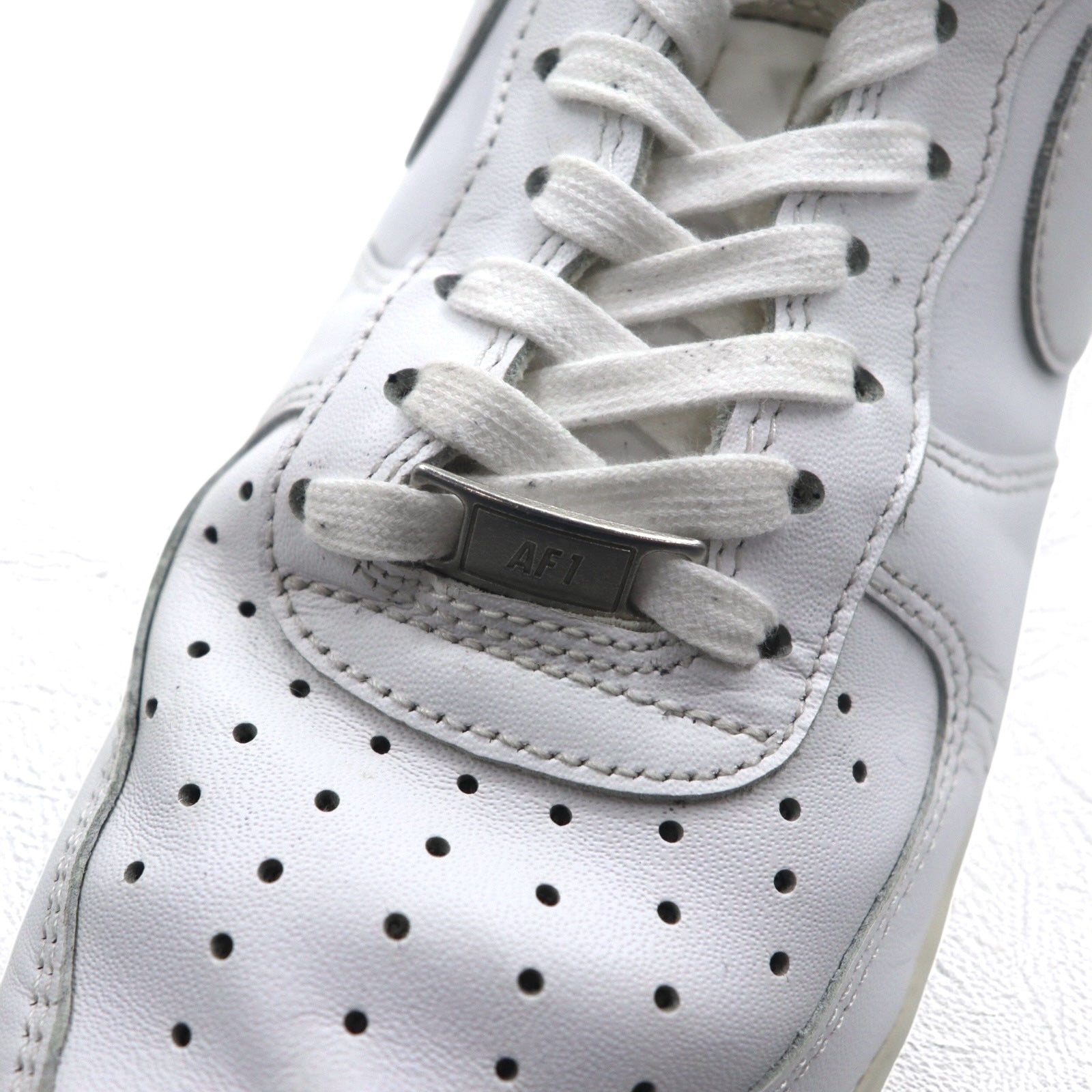 NIKE Air Force 1 '07 Sneaker 27cm Bianco Pelle 315122-111