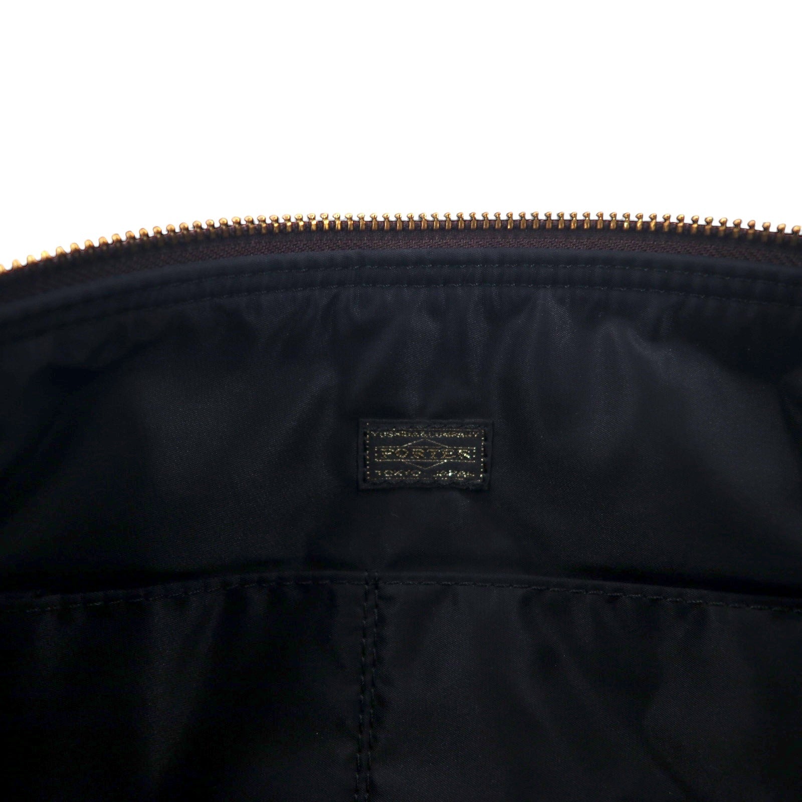 PORTER GIRL × WOOLRICH Borsa a mano mini Boston CABIN in lana e pelle rossa a quadri MADE IN JAPAN