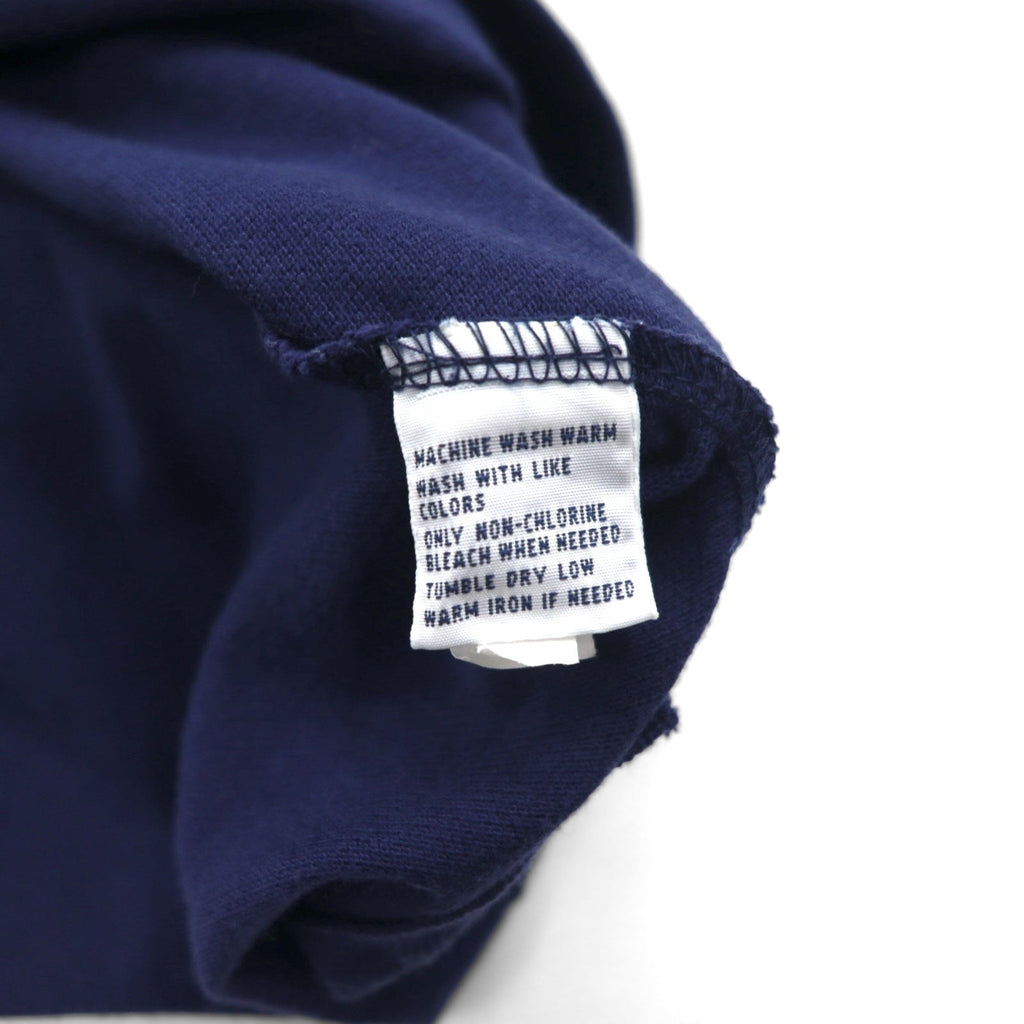Polo by Ralph Lauren 90年代 ポロシャツ S ネイビー コットン 鹿の子 スモールポニー刺繍
