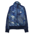 adidas originals Firebird Collo alto Track Jacket Tuta M Navy Stampa all-over Logo Trifoglio 3 strisce Blue Geology Fire Bird Track Top BQ1001