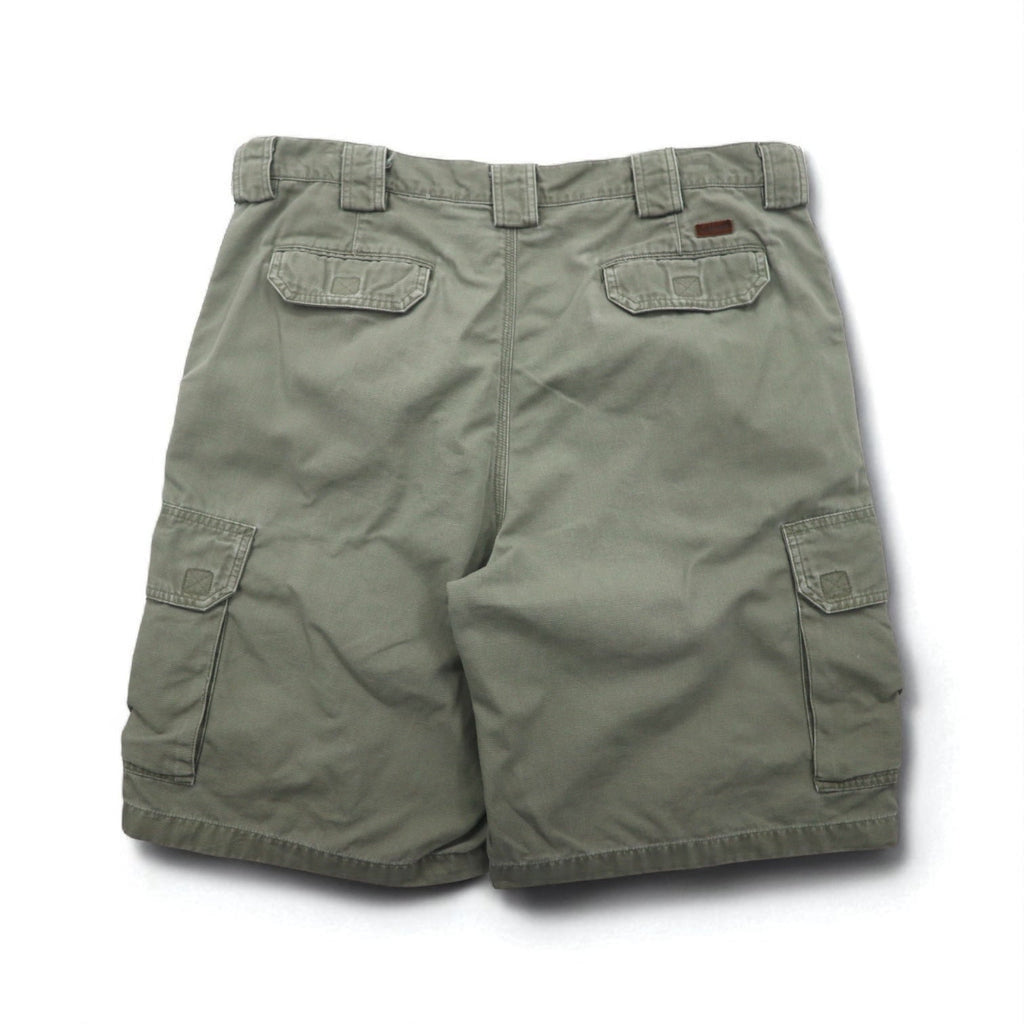 Carhartt anni 2000 Pantaloncini cargo corti in tela di cotone kaki, taglia XL, modello B164