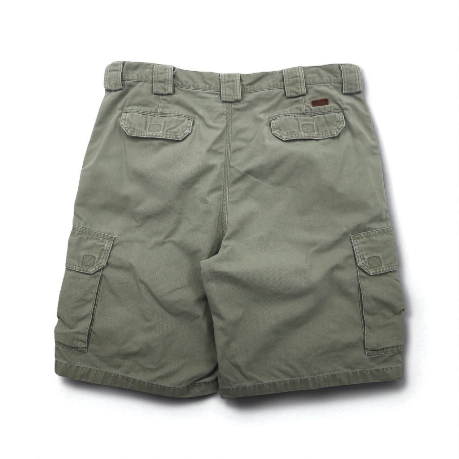 Carhartt anni 2000 Pantaloncini cargo corti in tela di cotone kaki, taglia XL, modello B164