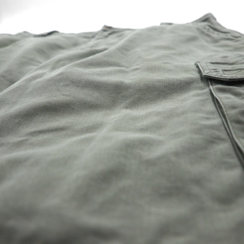 Carhartt anni 2000 Pantaloncini cargo corti in tela di cotone kaki, taglia XL, modello B164
